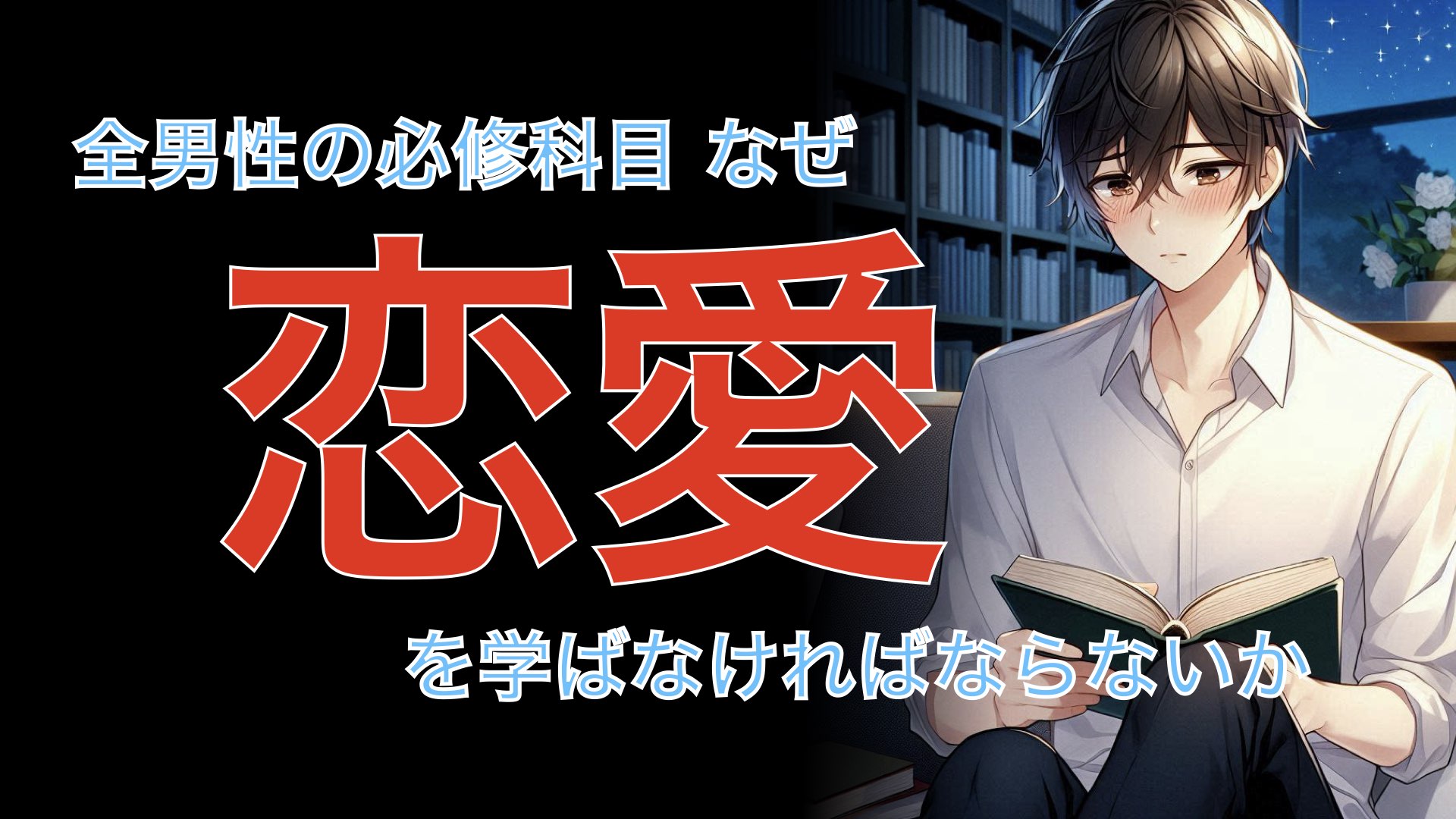 全男性の必修科目 なぜ恋愛を学ばなければならないか