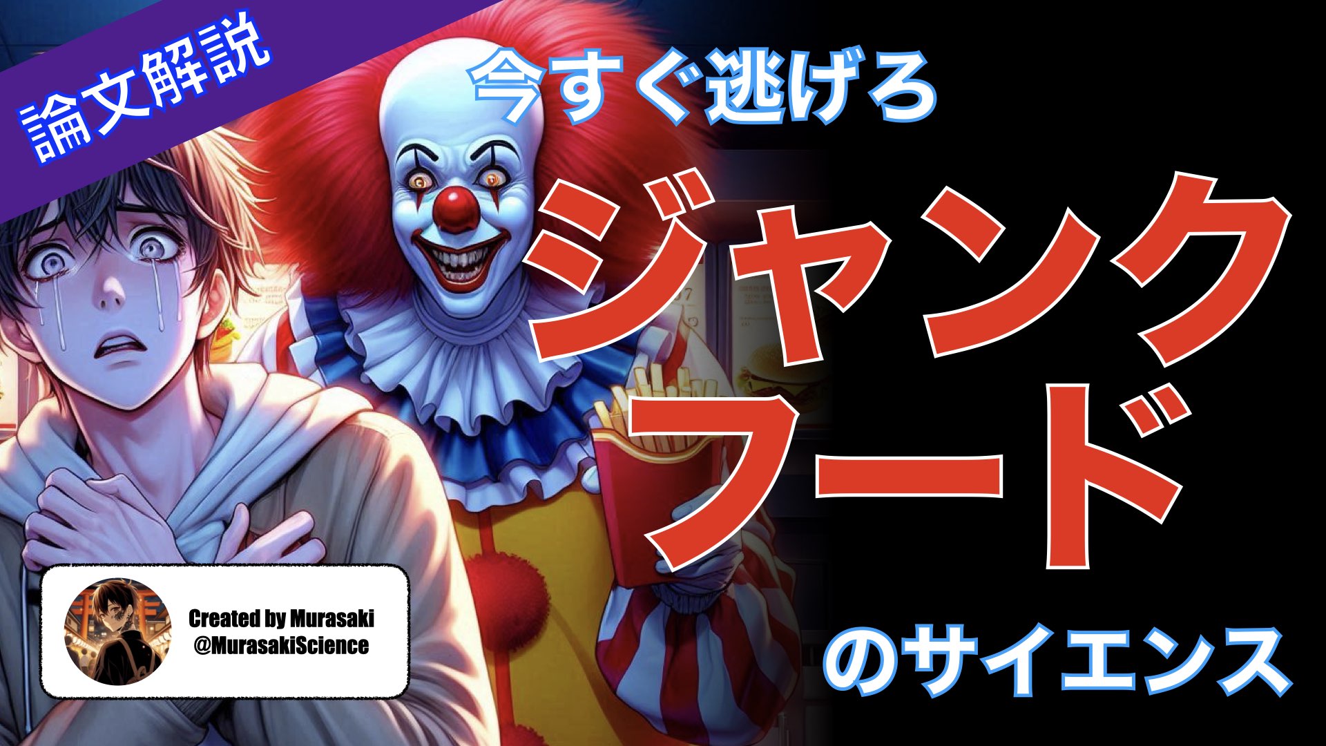 今すぐ逃げろ ジャンクフードのサイエンス